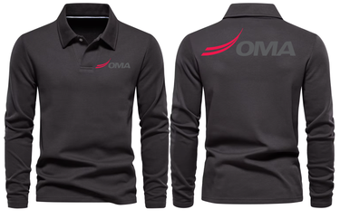 OMA AIRPORT LONG SLEEVE POLO (Copy)